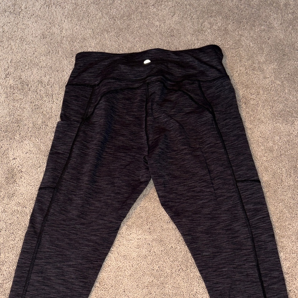 Stylish Charcoal Leggings - Picture 3 of 3